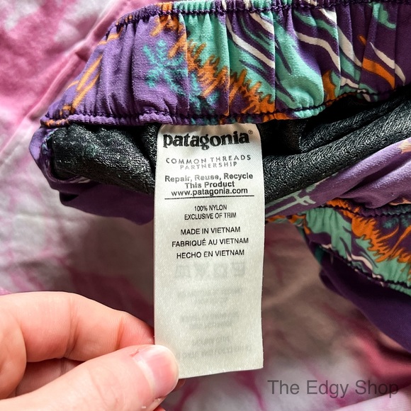 Patagonia | Barely Baggies Shorts Taco Stand Palm Tree Print - Picture 6 of 7